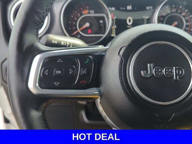 Used 2021 White Jeep Unlimited Sahara Altitude image 15