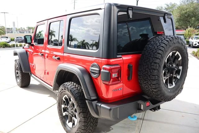 Used 2024 Red Clearcoat Jeep Rubicon 4xe image 6