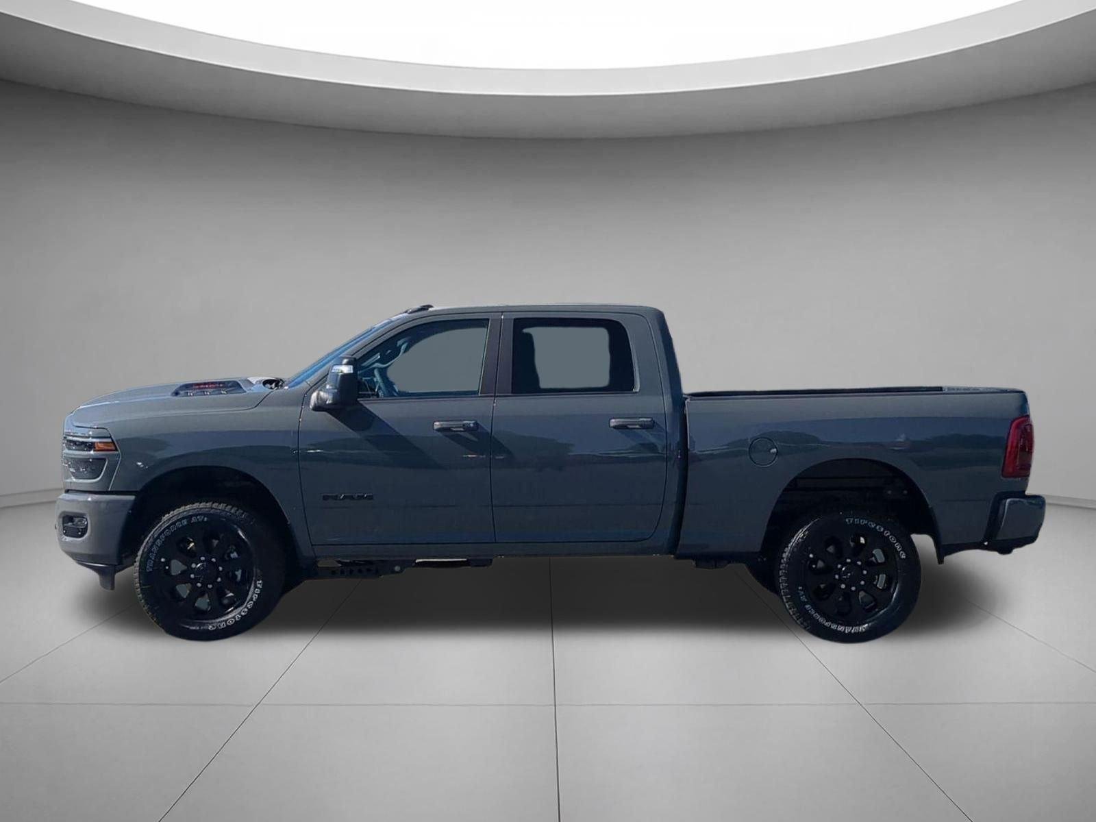 New 2026 Ceramic Gray Clear-Coat Exterior Paint RAM Laramie image 2