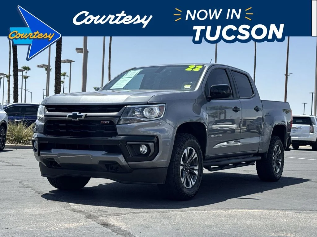 Used 2022 Gray Chevrolet Z71 image 1