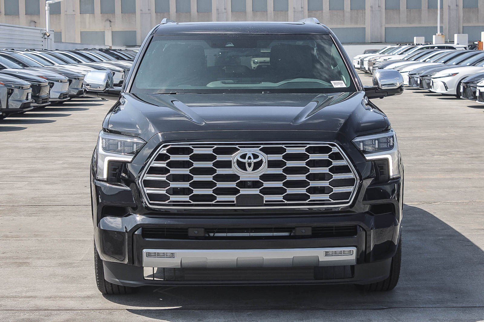 New 2026 Midnight Black Metallic Toyota  Capstone image 2