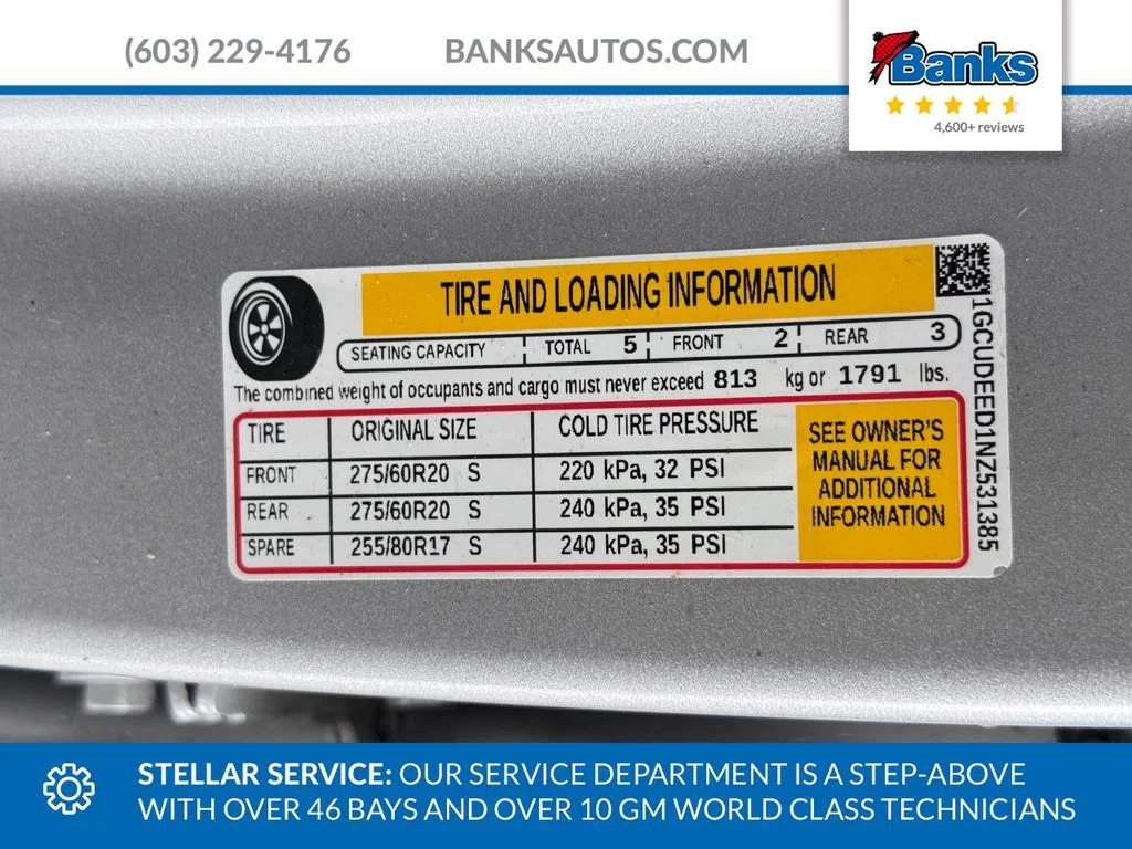 Certified Used 2022 Silver Ice Metallic Chevrolet RST image 9