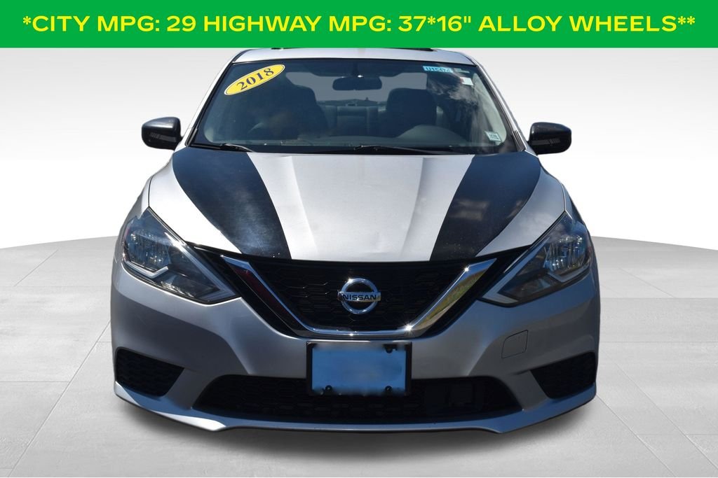 Used 2018 Nissan Sentra SV with VIN 3N1AB7AP0JY213124 for sale in Barberton, OH