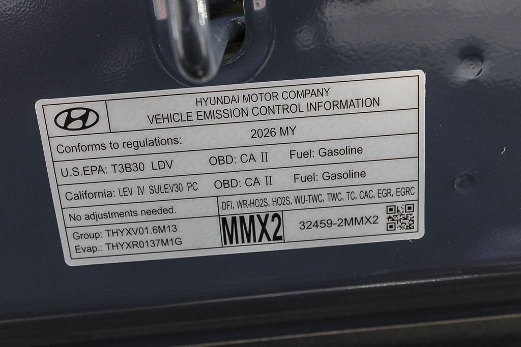 New 2026 Blue Hyundai SEL image 25