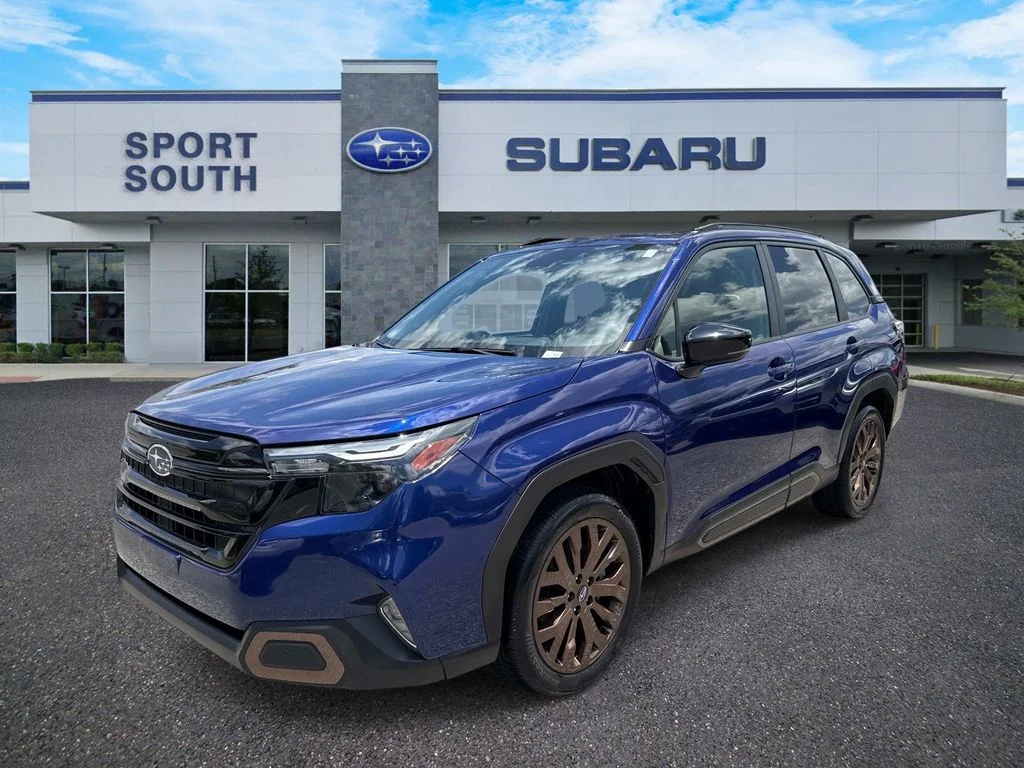 Certified Used 2025 Blue Subaru Sport image 7