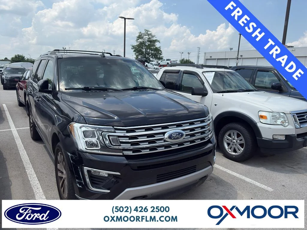 Used 2018 Shadow Black Ford Limited image 1