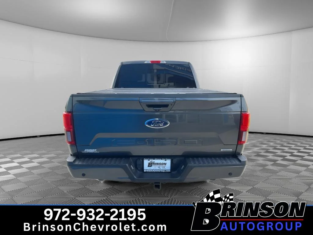 Used 2018 Magnetic Metallic Ford LARIAT image 8