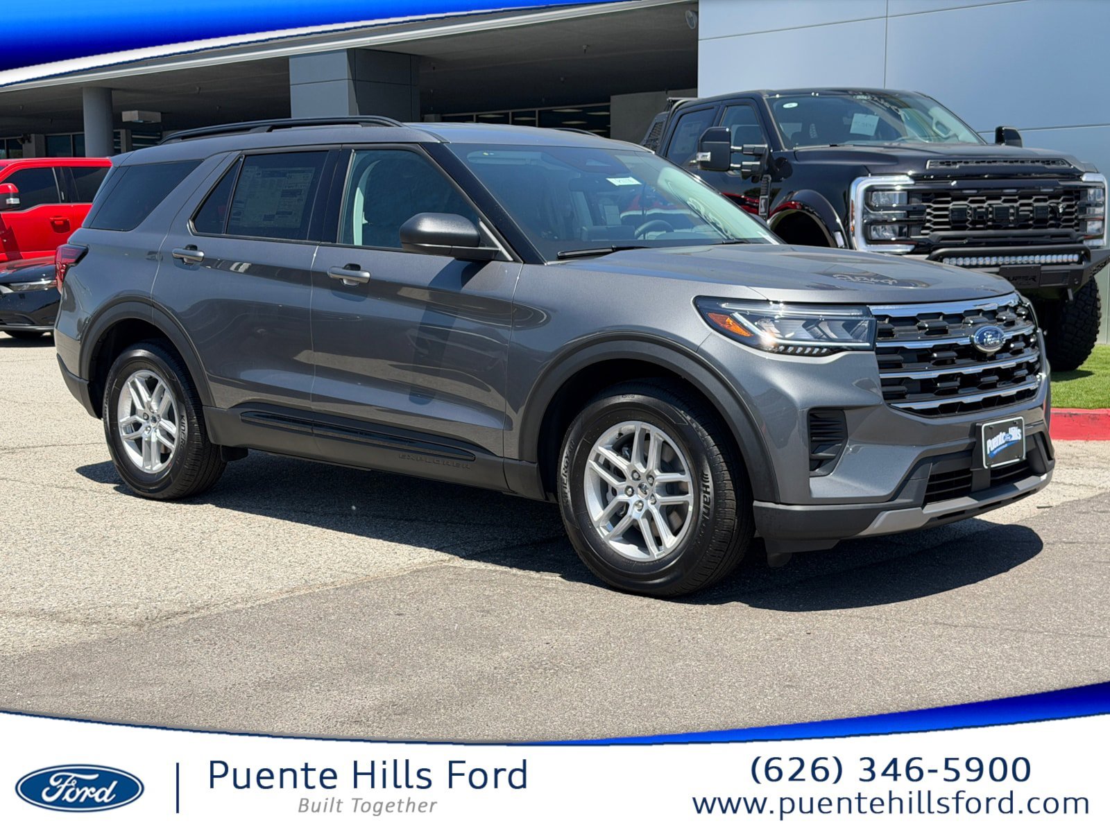 New 2026 Carbonized Gray Metallic Ford Active image 1