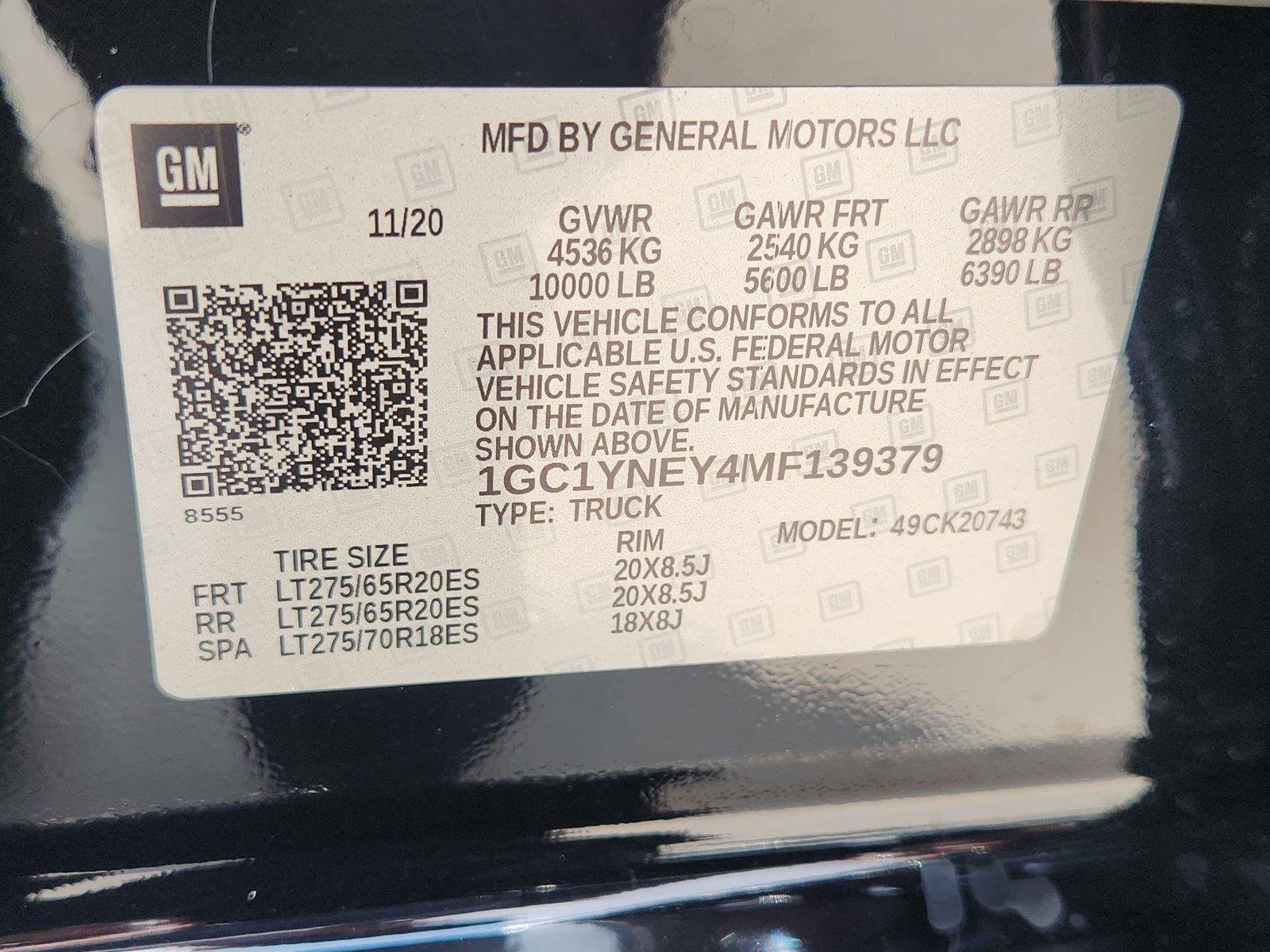 Certified Used 2021 BLACK Chevrolet LT image 32