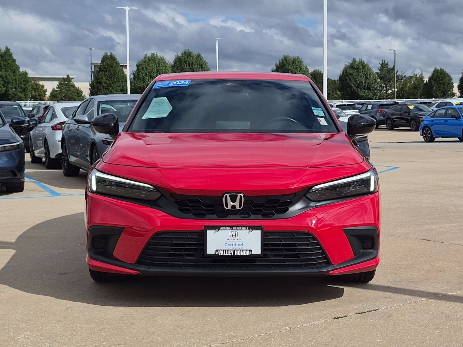 Certified Used 2024 Rallye Red Honda Sport image 3