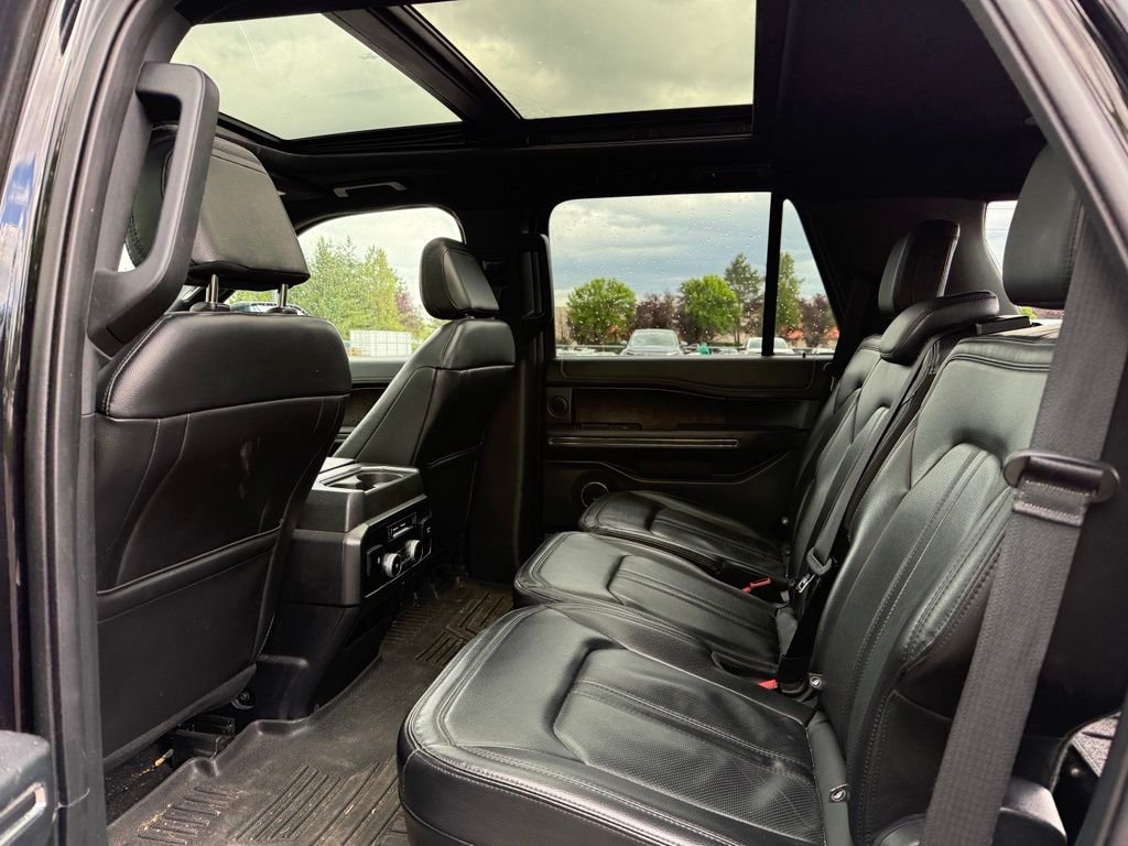Used 2021 Agate Black Metallic Ford Limited image 19