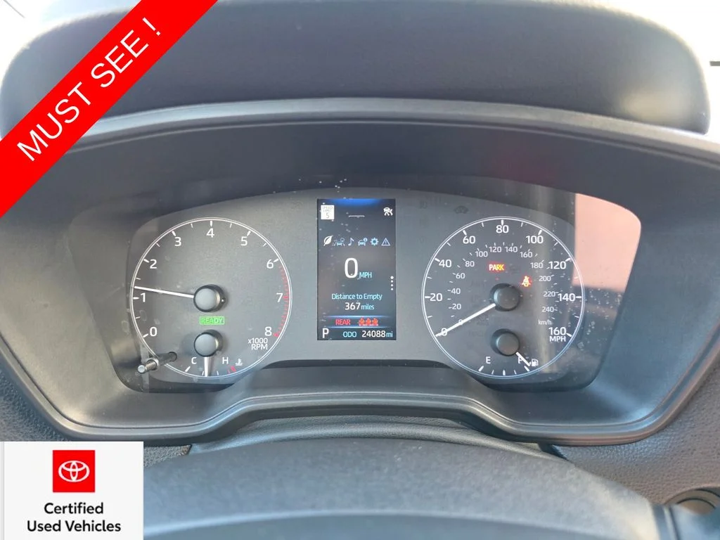 Used 2025 Silver Toyota Hybrid SE image 32