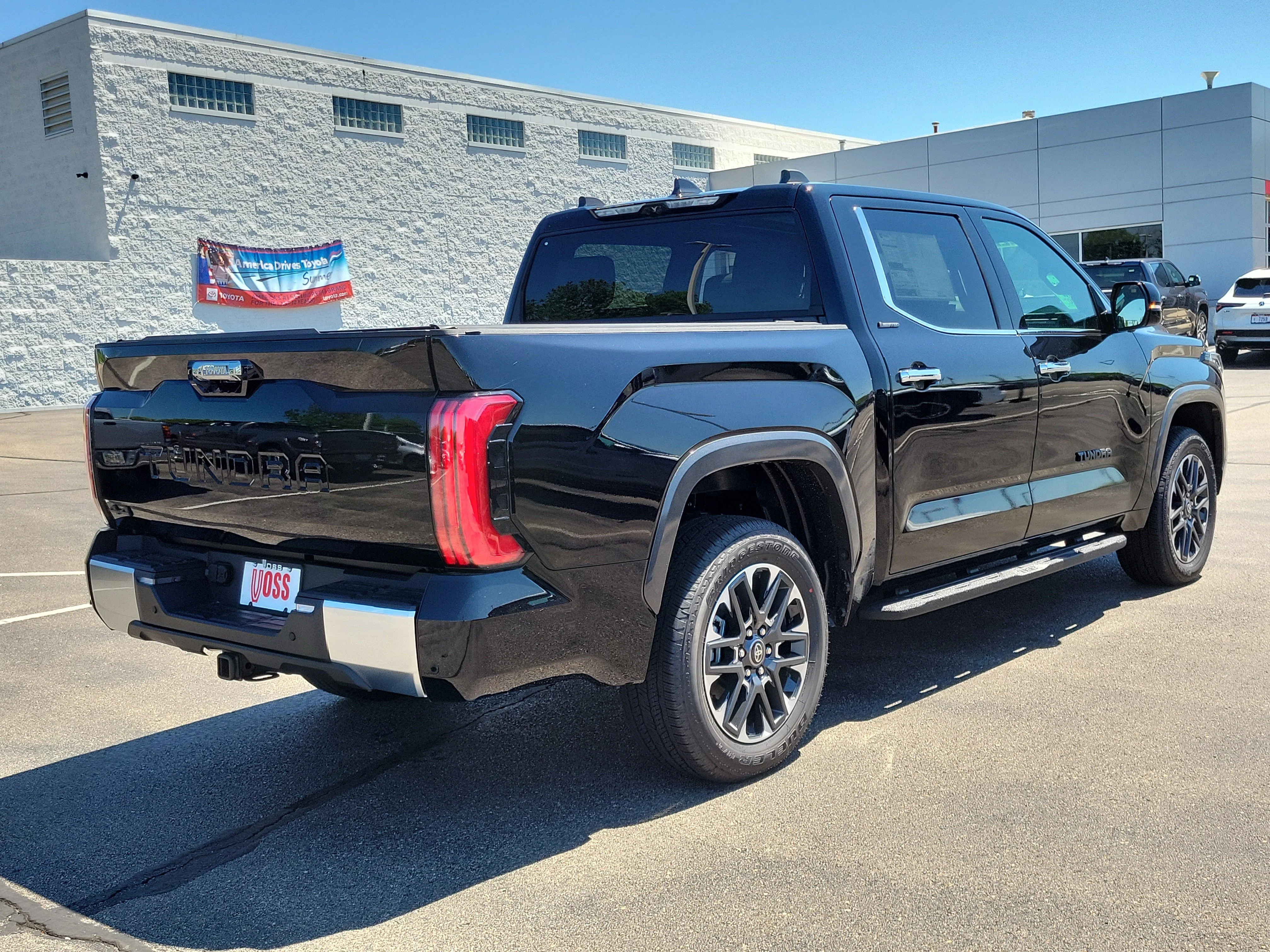 New 2026 Midnight Black Metallic Toyota Limited CrewMax 5.5