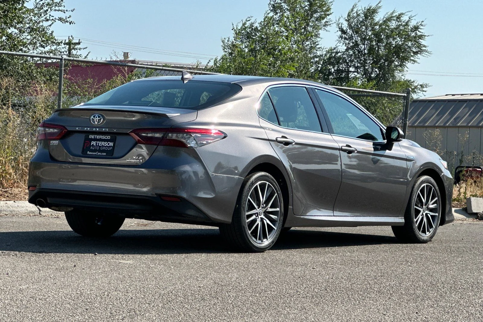Used 2021 Gray Toyota XLE image 3