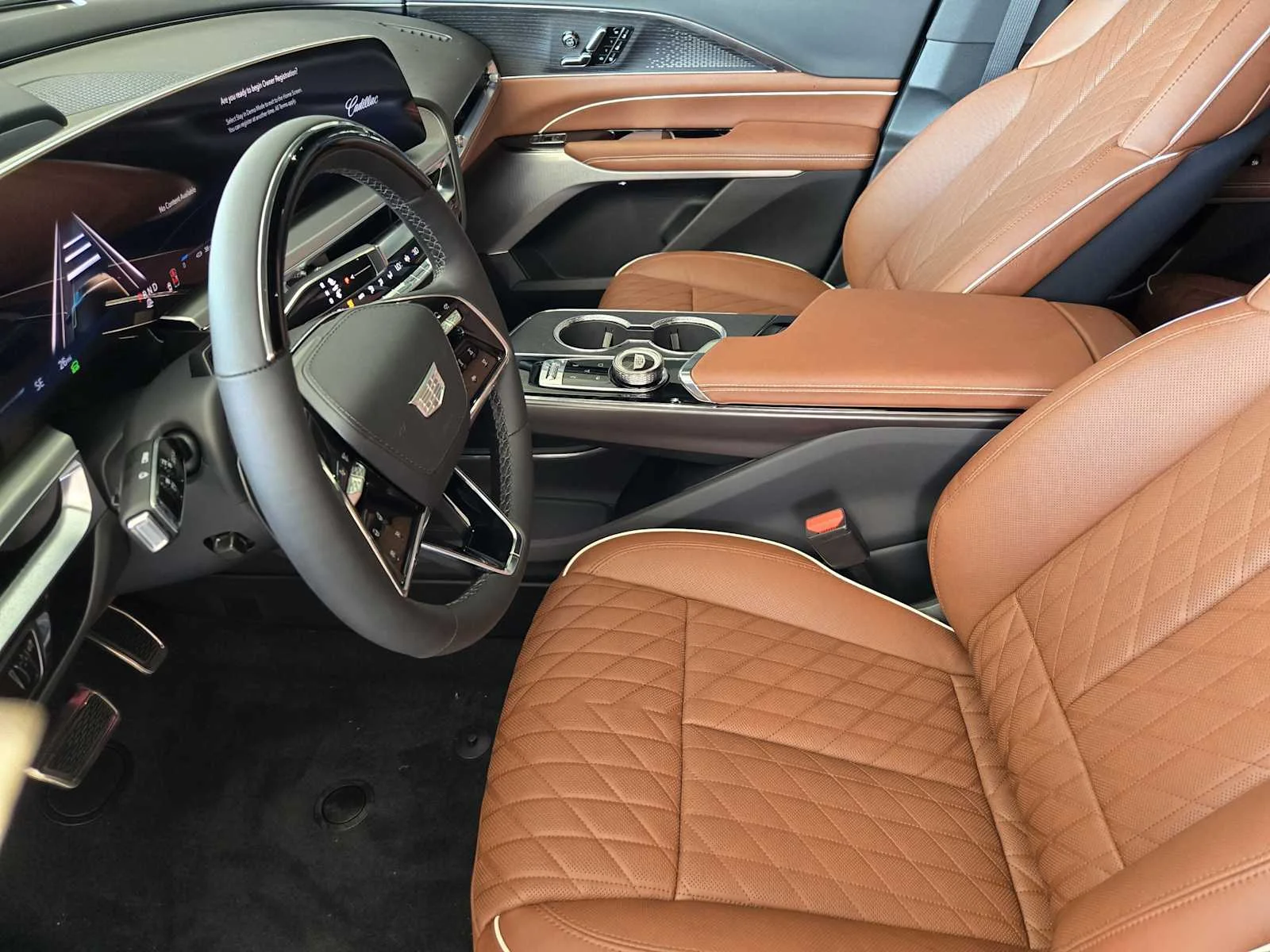 New 2027 Vibrant White Tricoat Cadillac Signature Sport image 8