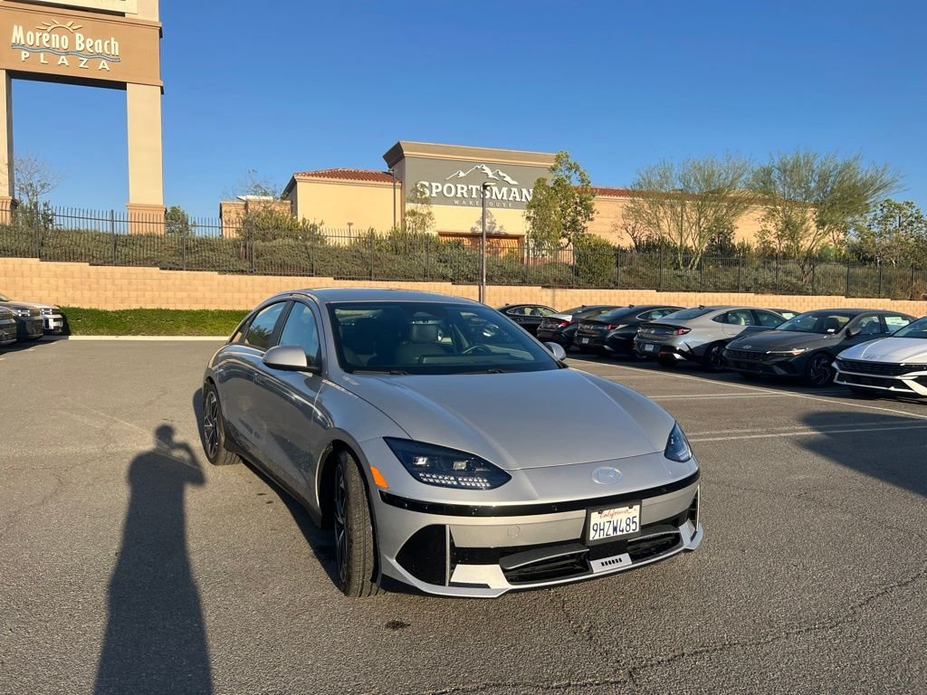 Certified 2023 Hyundai IONIQ 6 SEL with VIN KMHM34AA6PA023838 for sale in Moreno Valley, CA