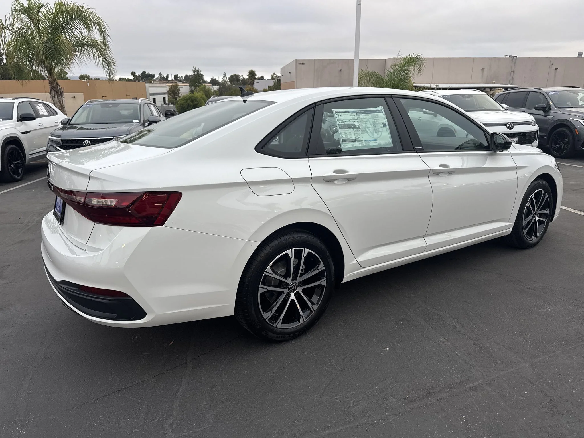 New 2026 Pure White Volkswagen Sport image 8