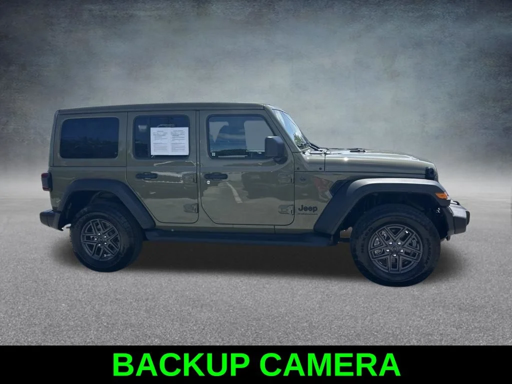 Certified Used 2025 Green Jeep Sport S image 4