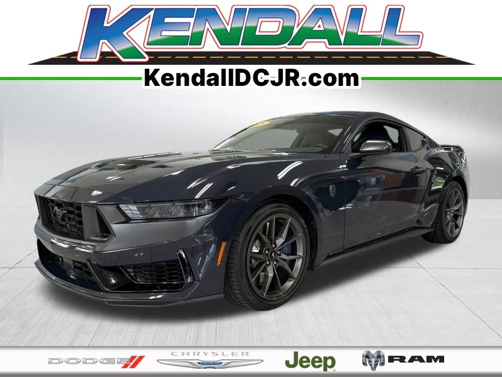 Used 2025 Blue Ford Dark Horse image 1