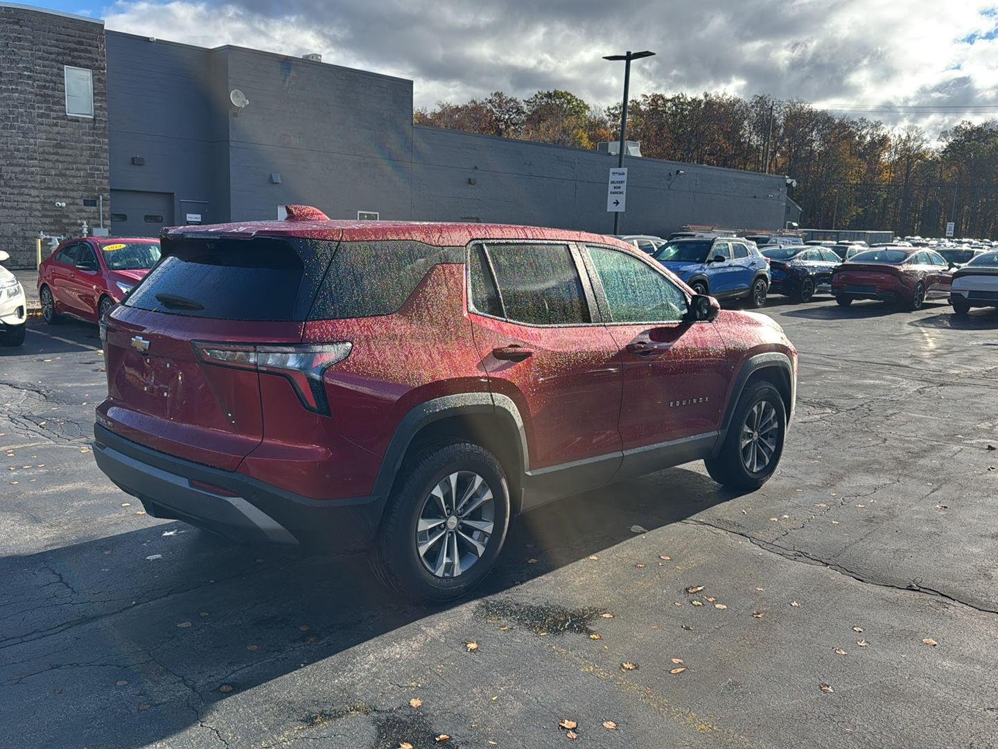 Used 2025 Radiant Red Tintcoat Chevrolet AWD LT image 9