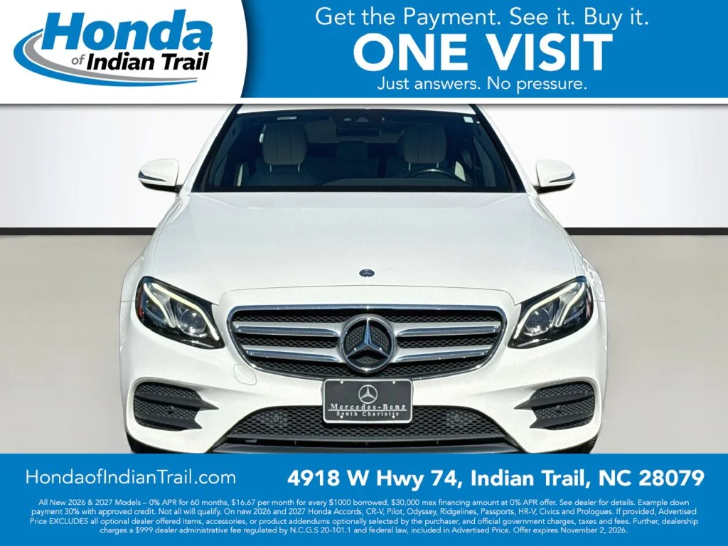 Used 2017 Mercedes-Benz E-Class E300 with VIN WDDZF4KB2HA199804 for sale in Indian Trail, NC