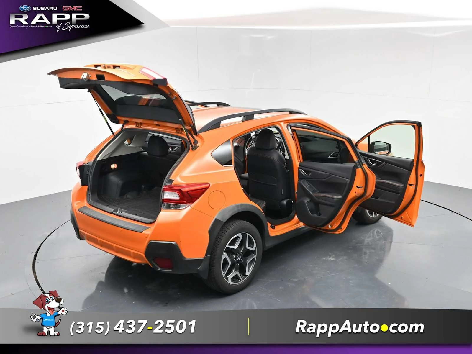 Used 2019 Sunshine Orange Subaru Limited image 32