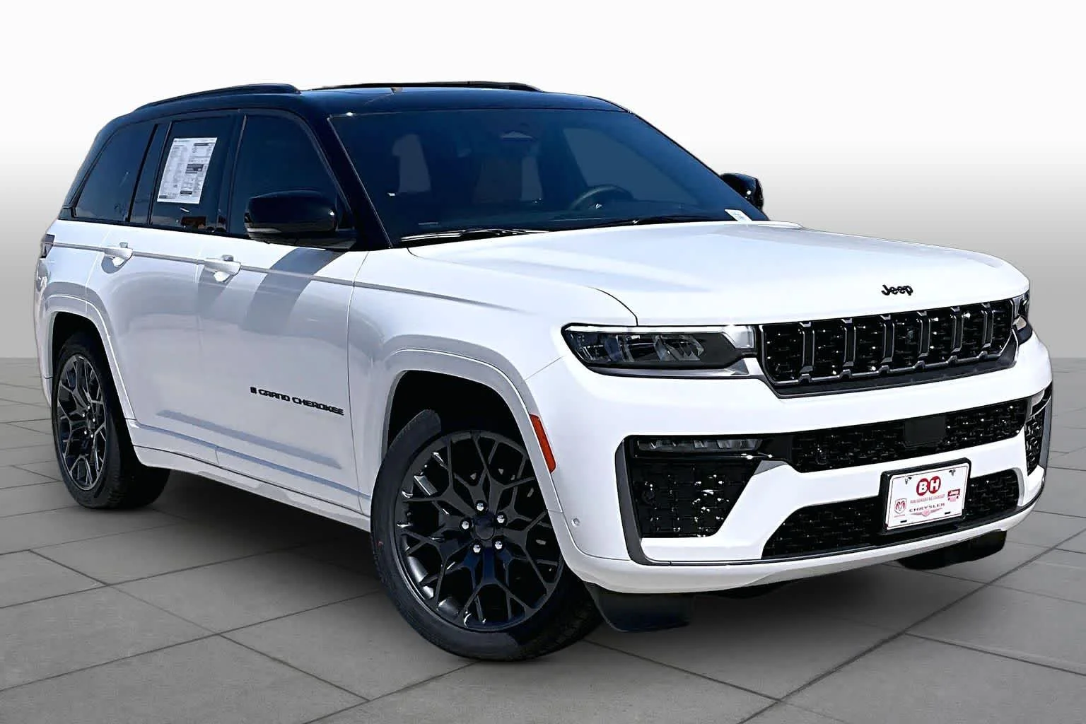 New 2026 Bright White Clearcoat Jeep Summit image 2