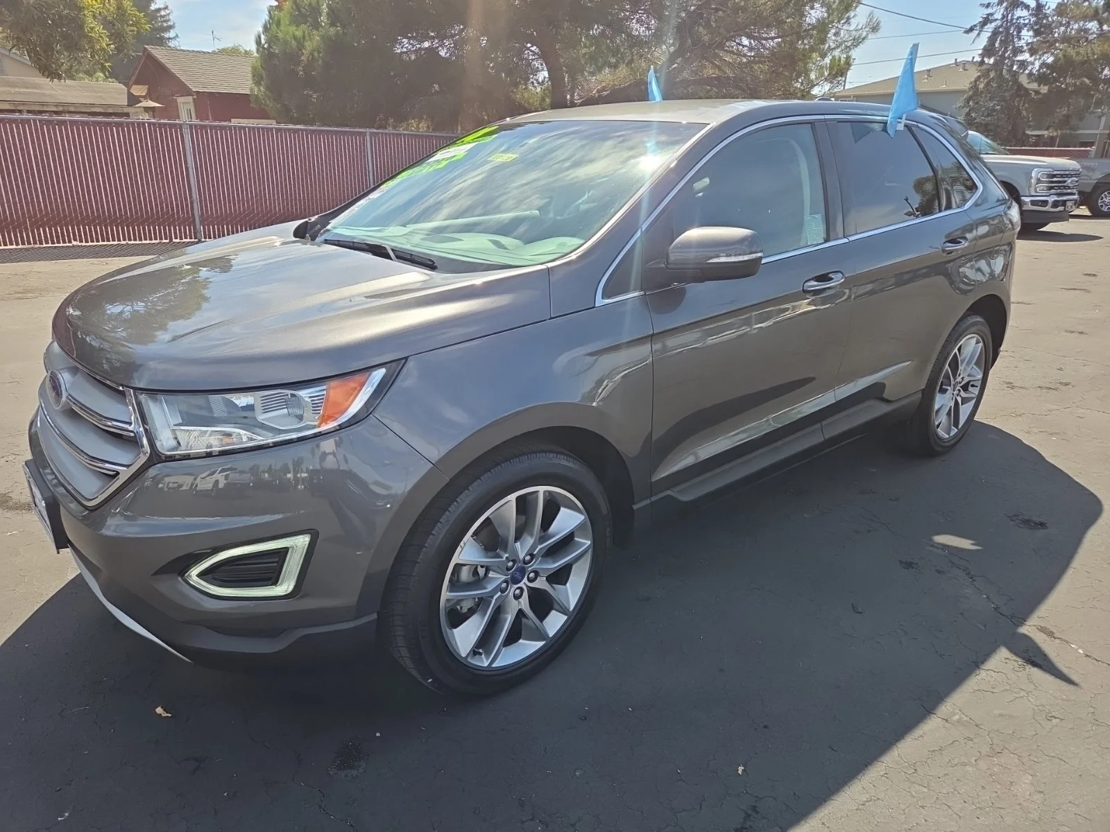 Certified Used 2018 Magnetic Ford Titanium image 13