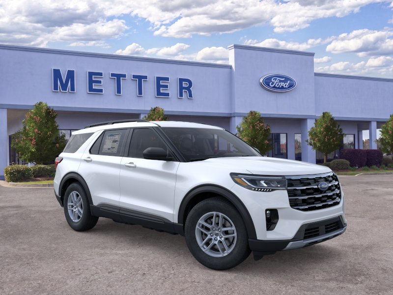 New 2026 Star White Metallic Tri-Coat Ford Active image 1