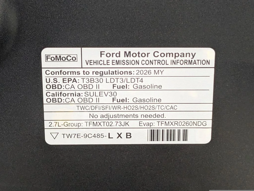 New 2026 Carbonized Gray Metallic Ford STX® image 26