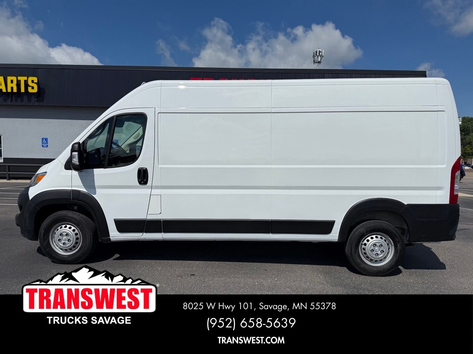 Used 2024 RAM ProMaster Cargo Van Base with VIN 3C6LRVDG9RE121399 for sale in Minneapolis, Minnesota