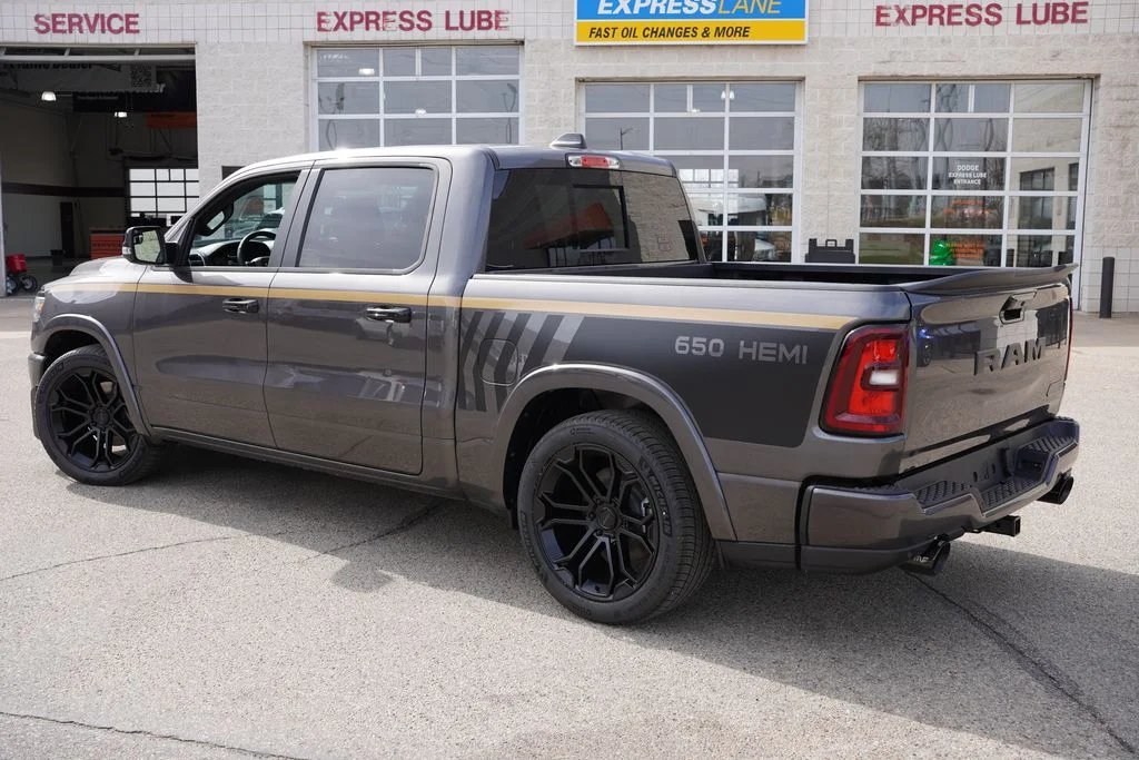 New 2026 Granite Crystal Metallic Clear-Coat Exterior Paint RAM Big Horn image 7