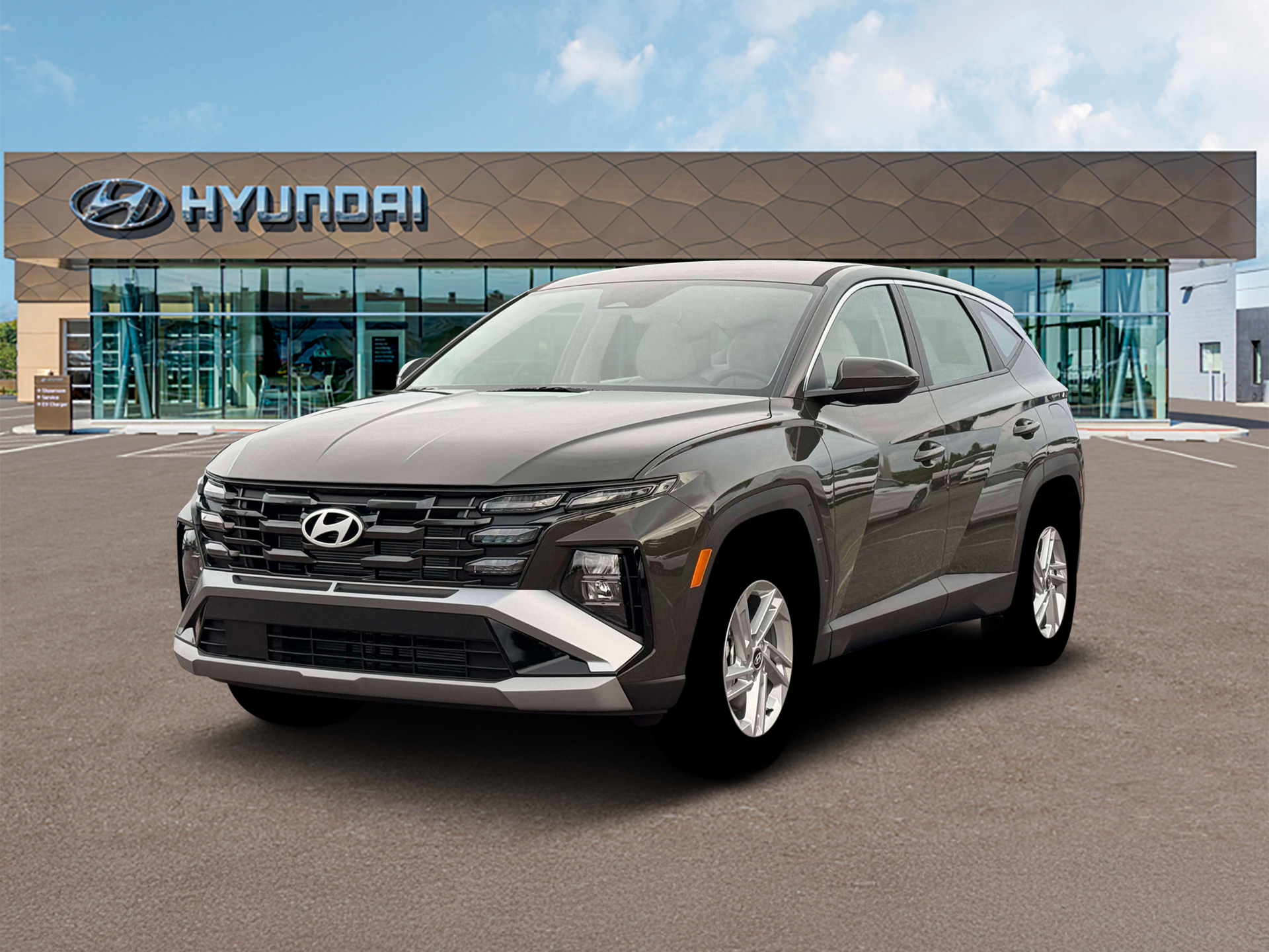 New 2026 Green Hyundai SE FWD image 1