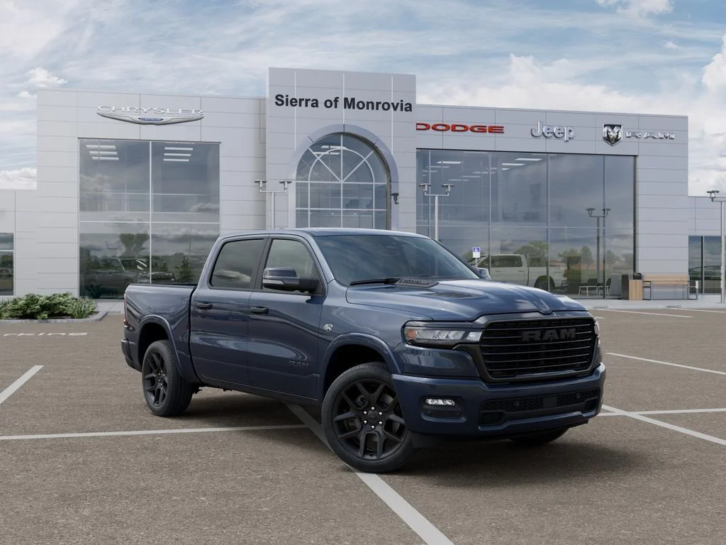 New 2026 Forged Blue Metallic Exterior Paint RAM Laramie image 5