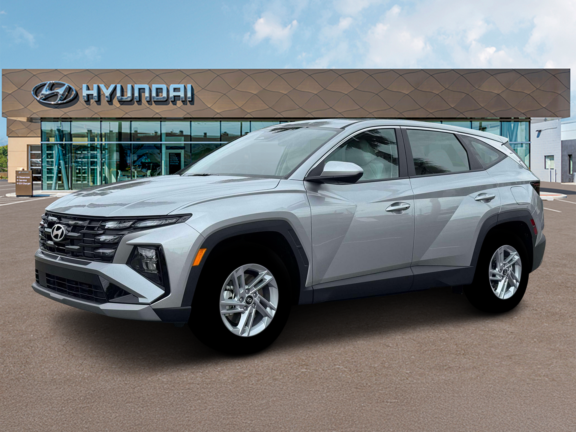 New 2026 Shimmering Silver Hyundai SE FWD image 2