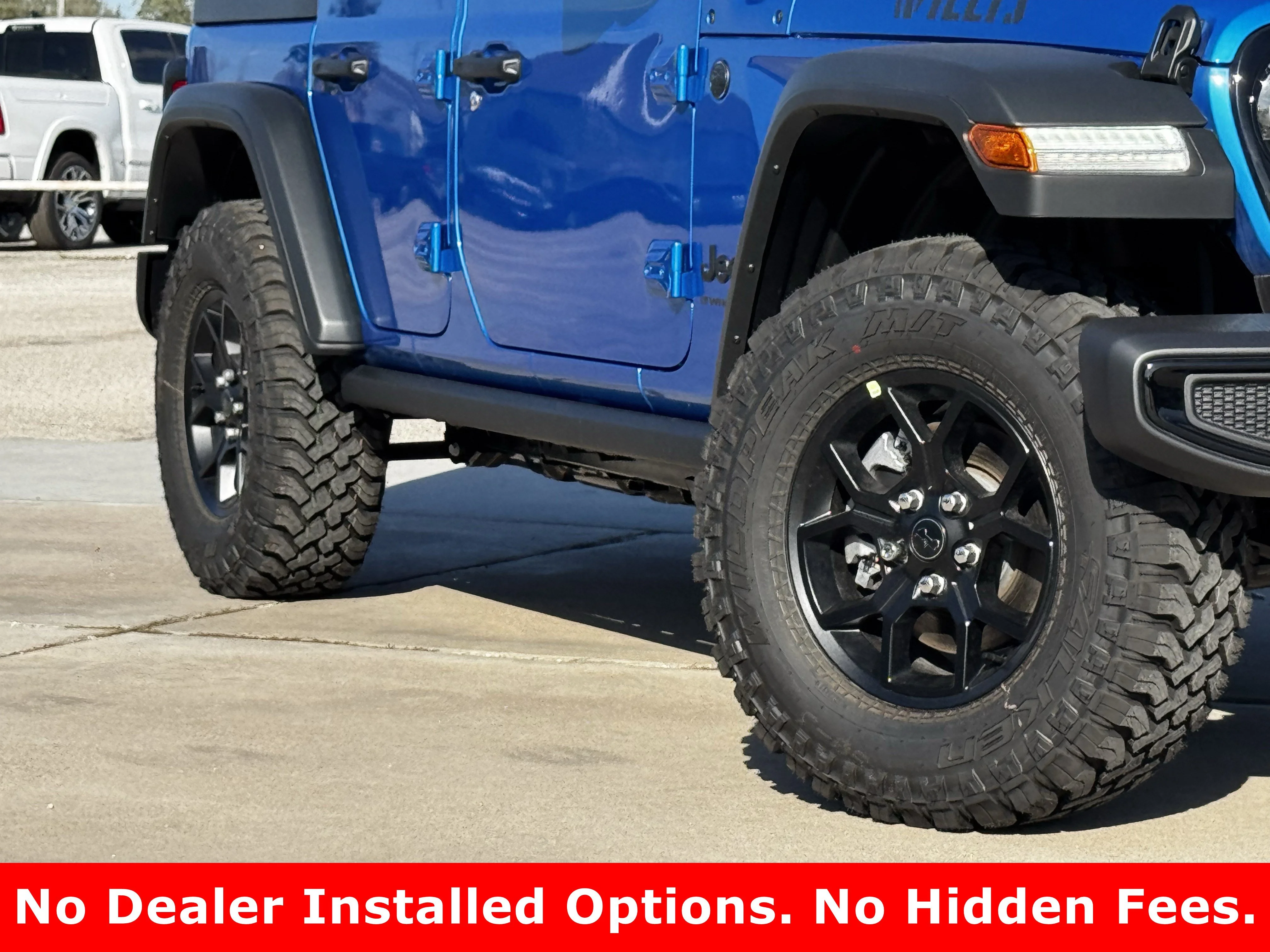 New 2026 Hydro Blue Pearlcoat Jeep Willys image 3