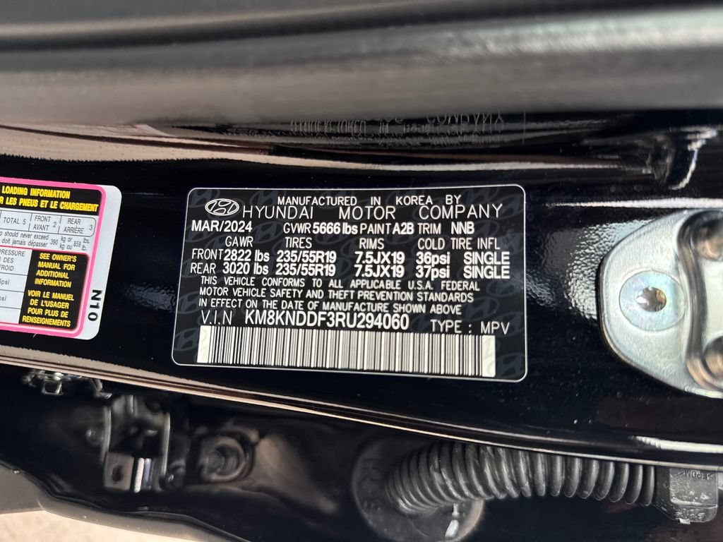 Used 2024 Abyss Black Hyundai SEL image 29