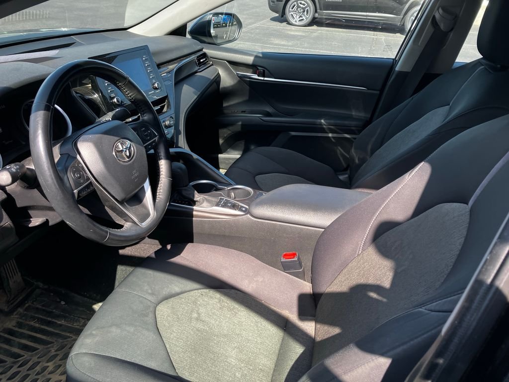 Used 2022 Black Toyota LE image 2