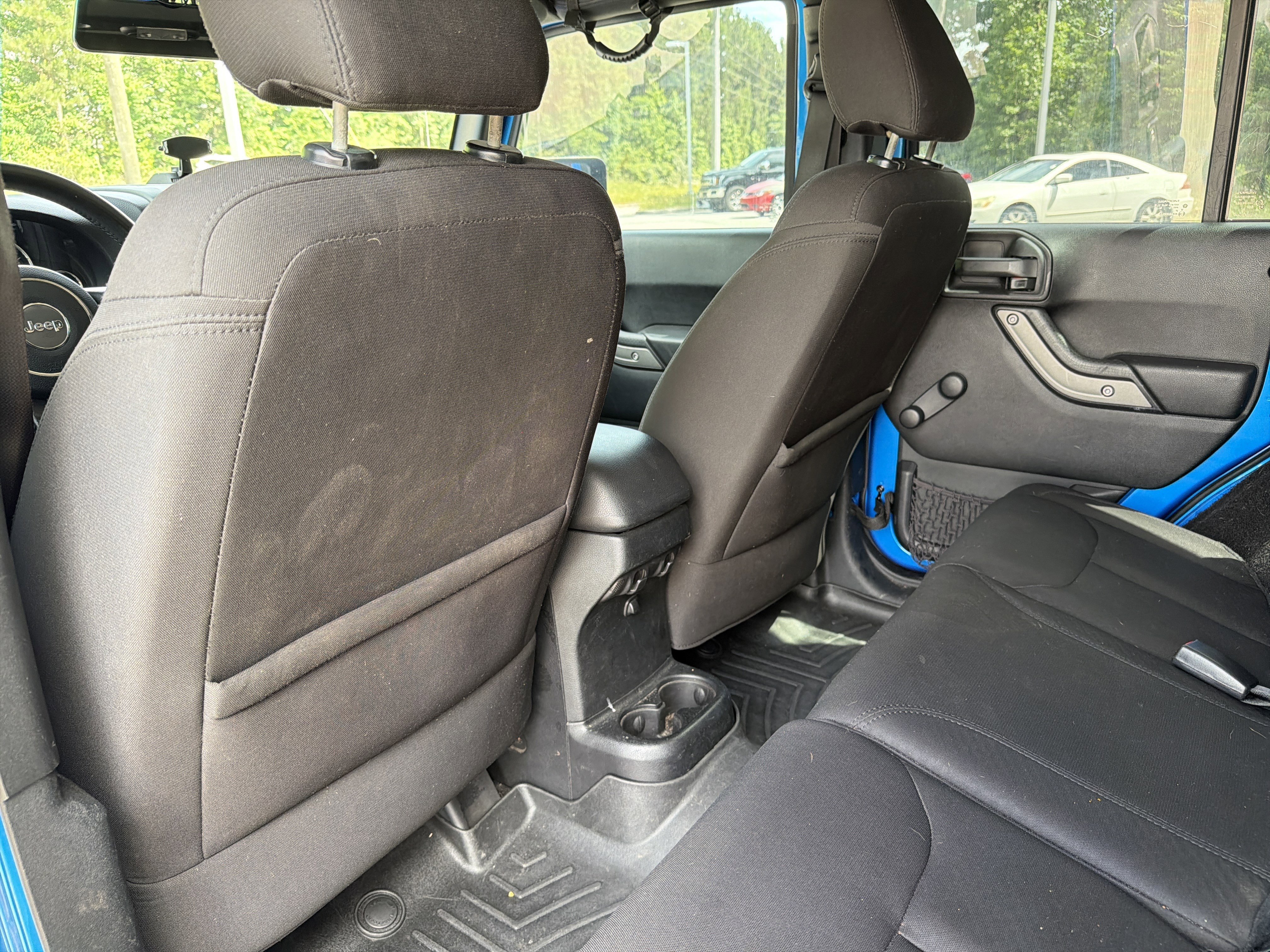 Used 2016 Hydro Blue Pearlcoat Jeep Willys Wheeler image 14