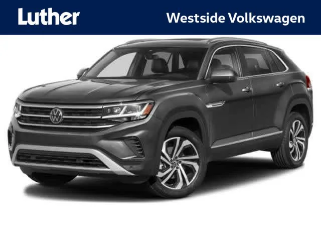 Certified Used 2023 Deep Black Pearl Volkswagen 2.0T SEL image 1