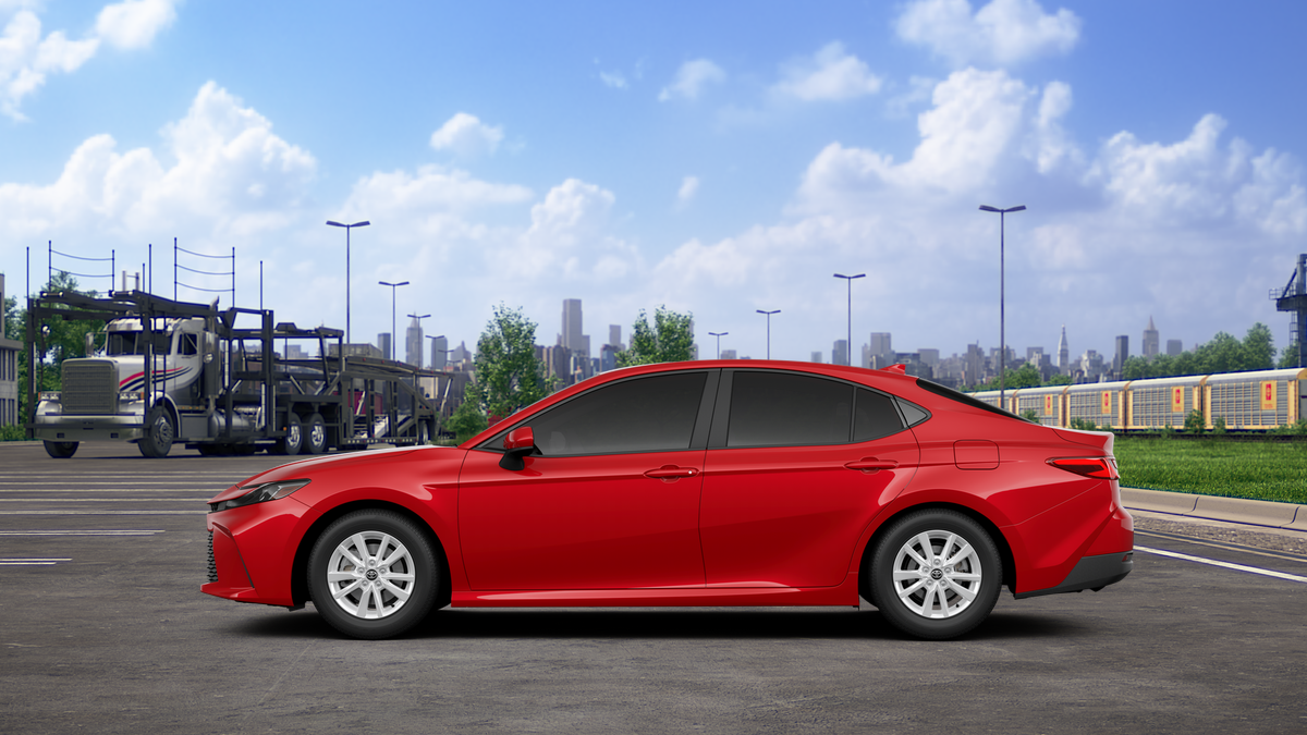 New 2026 Supersonic Red Toyota LE image 27