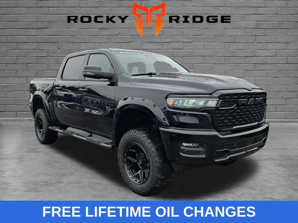 New 2026 Diamond Black Crystal Pearlcoat Ram Big Horn image 1