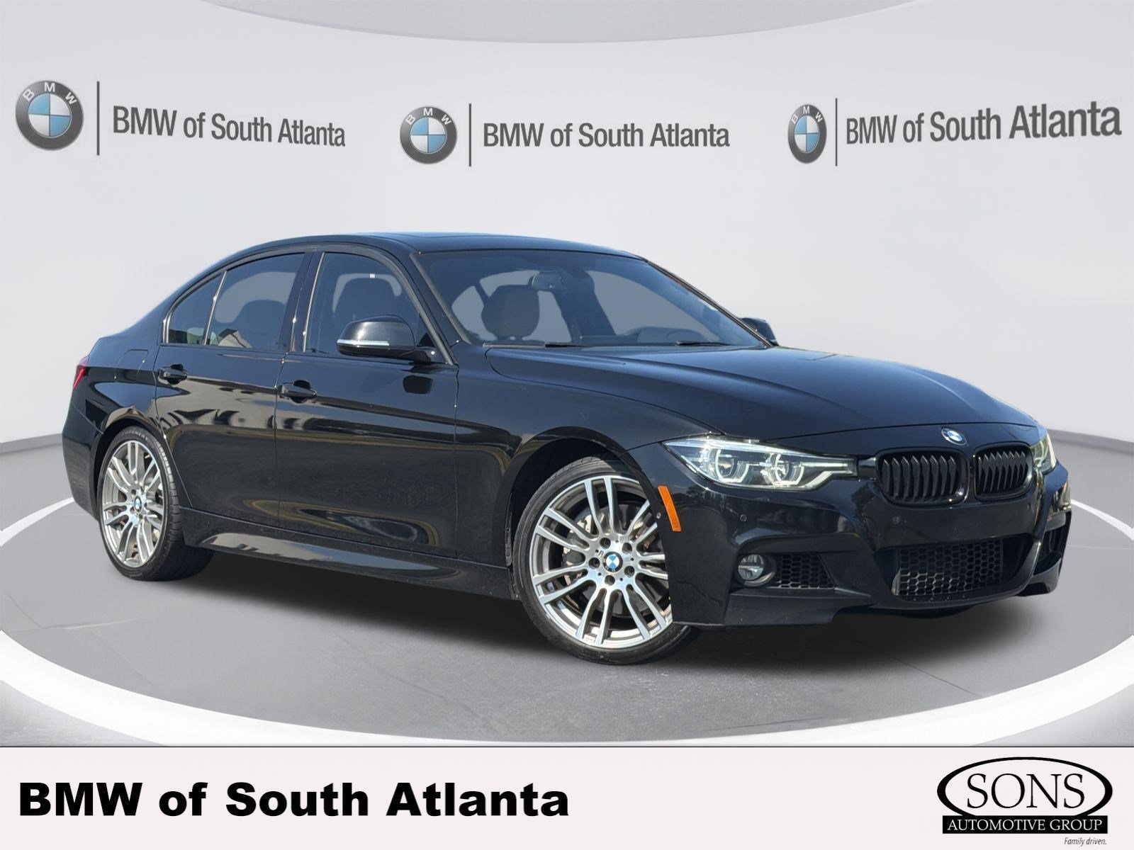 Used 2017 Black Sapphire Metallic BMW 340i image 1
