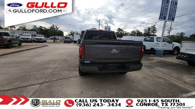 Used 2025 Gray Metallic Ford Lariat image 7