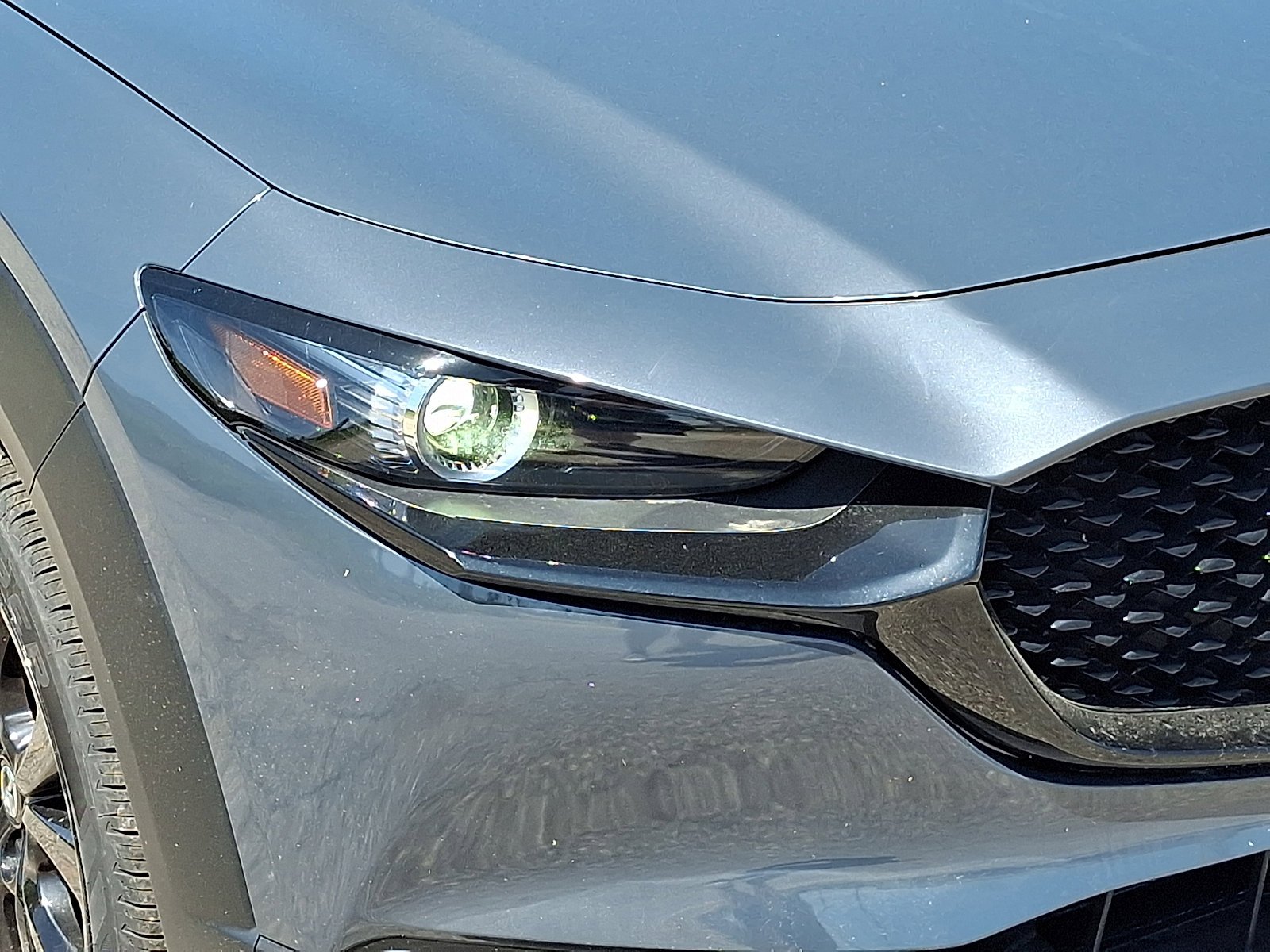 Used 2023 Polymetal Gray Metallic Mazda 2.5 S Carbon Edition image 8