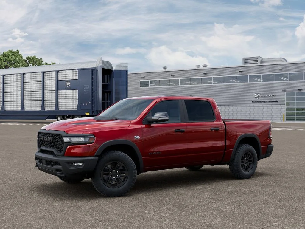 New 2026 Molten Red Pearl-Coat Exterior Paint RAM Rebel image 2