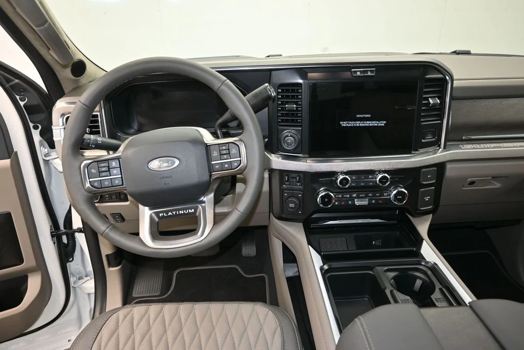 New 2026 Star White Metallic Tri-Coat Ford F-350® Platinum® image 14