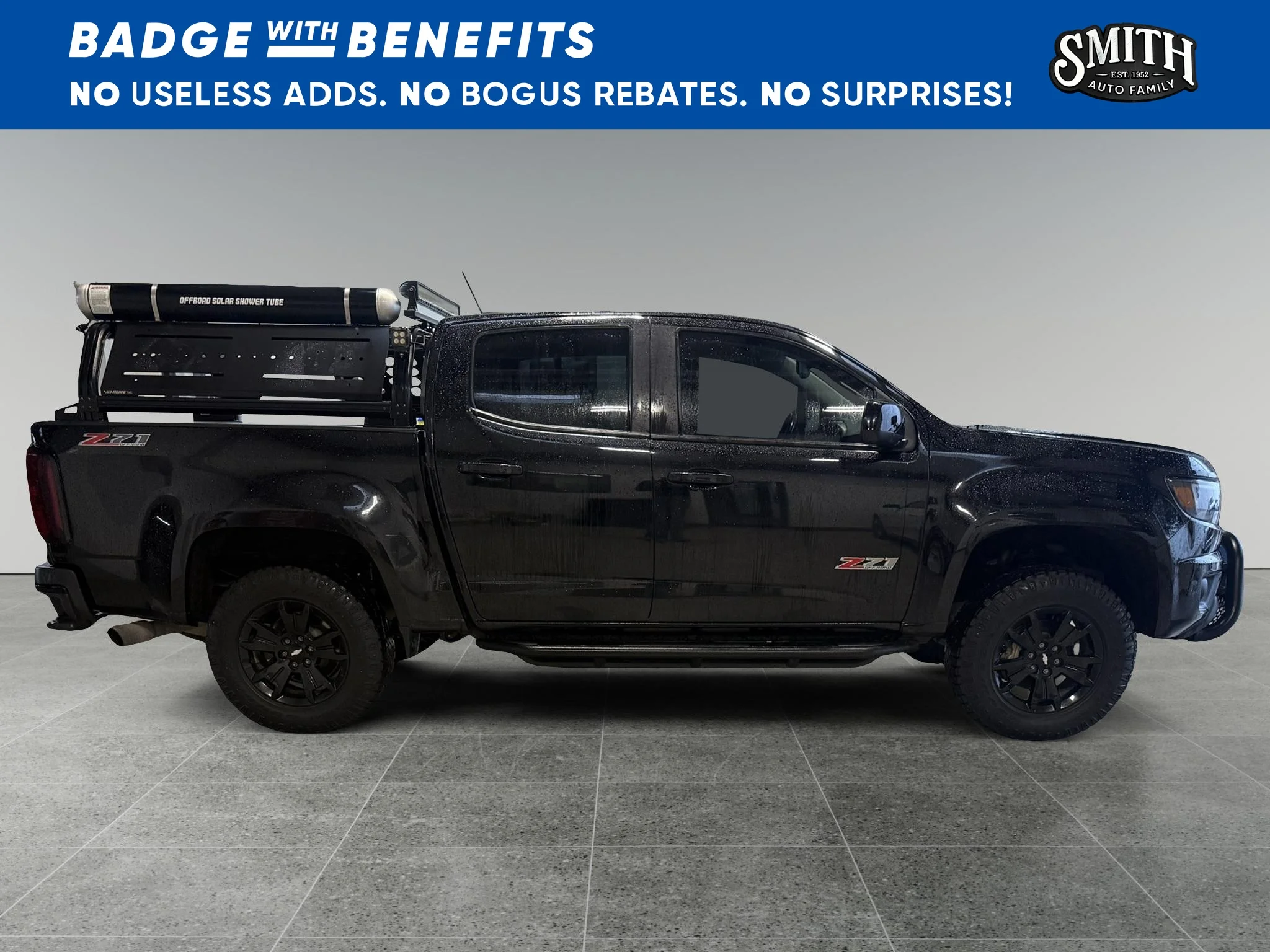 Certified Used 2017 Black Chevrolet 4WD Z71 image 3