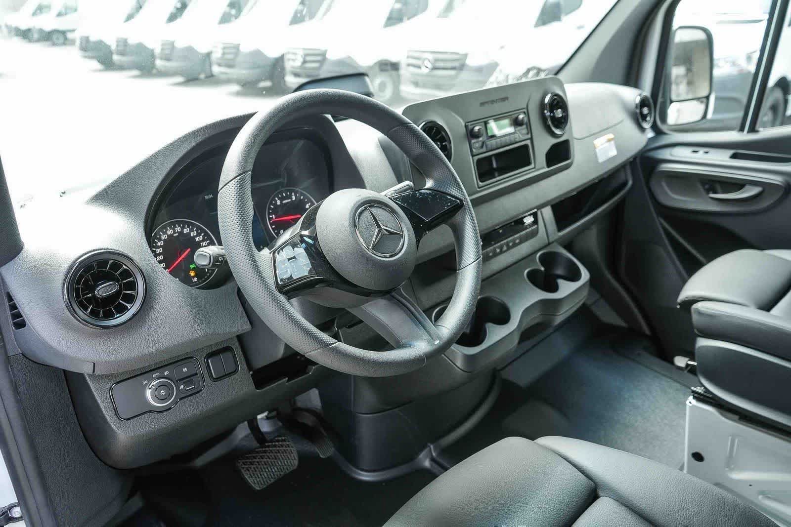 New 2026 Arctic White Mercedes-Benz Cargo 170Ext High Roof RWD 2.0L I4 Diesel Turbo HO image 49