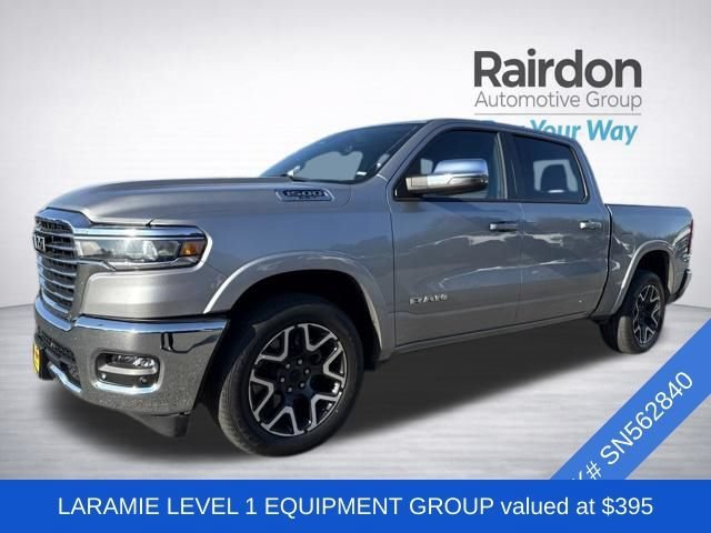 Used 2025 Billet Silver Metallic Clearcoat Ram Laramie image 3